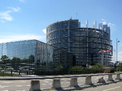  Budova Evropského parlamentu ve Štrasburku