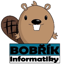 Logo soutěže Bobřík informatiky (ČR)